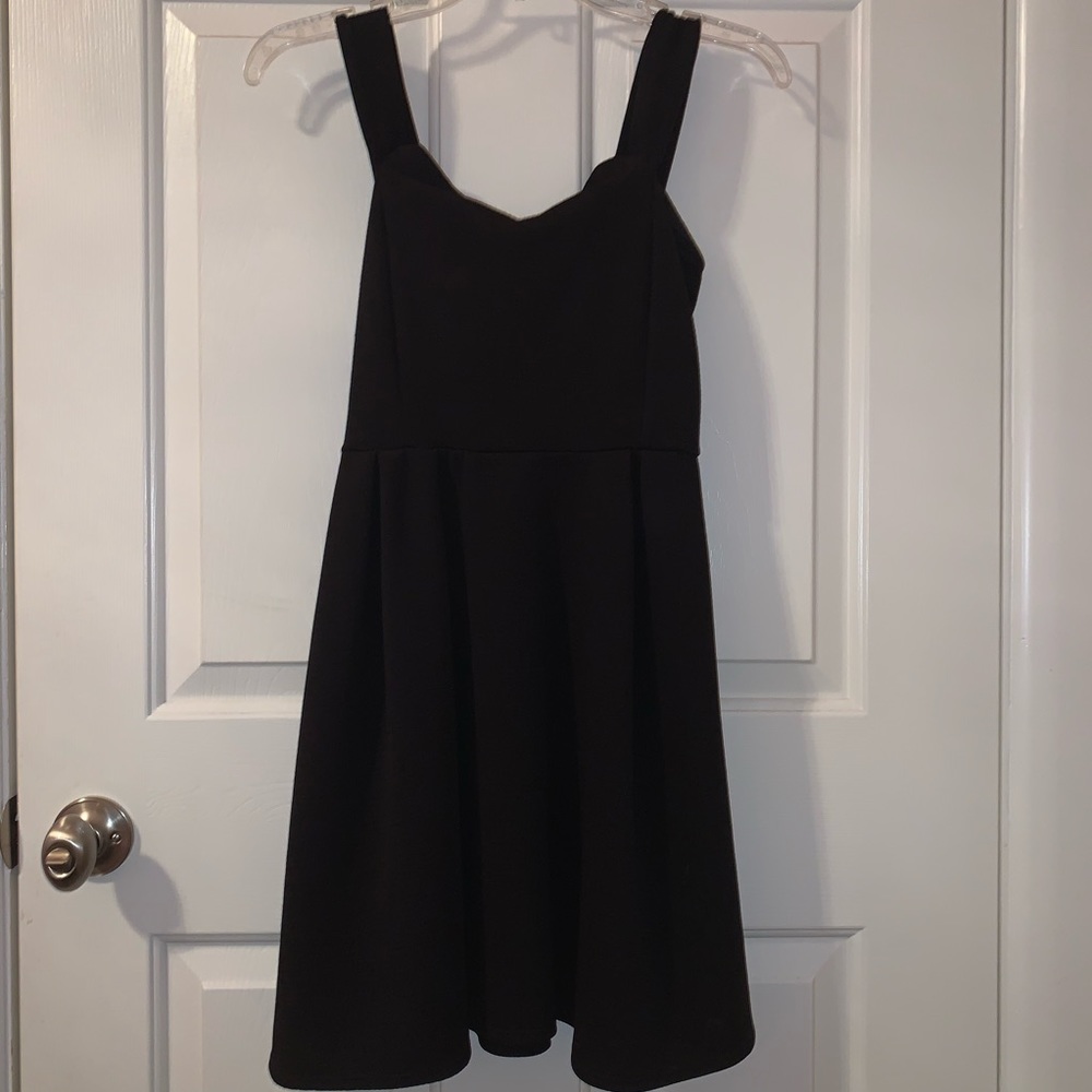 Simple black dress